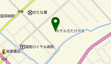 温泉ホテルきたひやまの地図画像