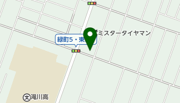 お菓子のほんだ 滝川本館の地図画像