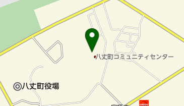 八丈町コミュニティセンターの地図画像