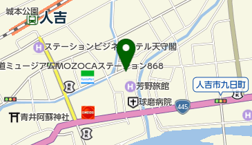 芳野旅館の地図画像