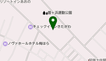 波崎東ふれあいセンターの地図画像