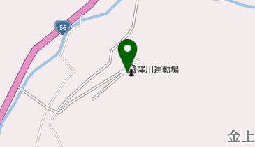 窪川金上野グラウンドの地図画像