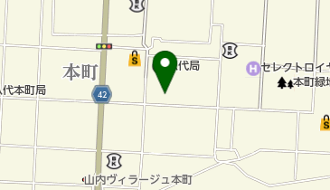 八代本町アーケード商店街その6の地図画像