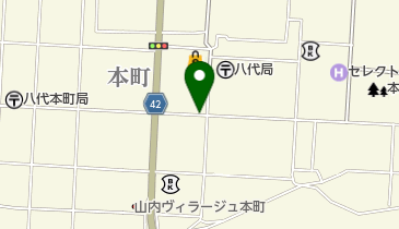 八代本町アーケード商店街その7の地図画像