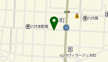 八代本町アーケード商店街その8の地図画像
