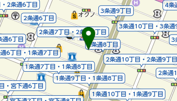 旭川NPOサポートセンターの地図画像