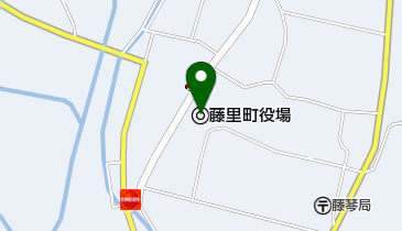 藤里町役場の地図画像