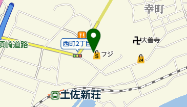 フジ須崎店の地図画像