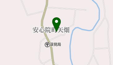 深見温泉の地図画像