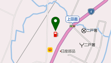 かんぶんスーパーステーション金田一の地図画像