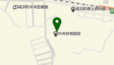 中央体育館の地図画像