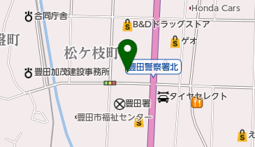 ダイゴペットクリニック 豊田中央医療センターの地図画像