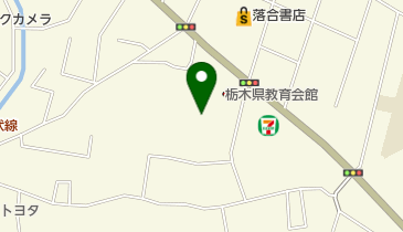 とちぎ青少年センターの地図画像