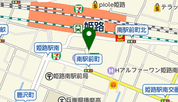 東横イン姫路駅新幹線南口の地図画像