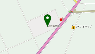 道の駅米山の地図画像