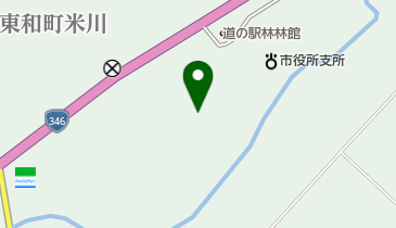 道の駅林林館の地図画像