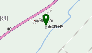 登米市東和総合支所の地図画像