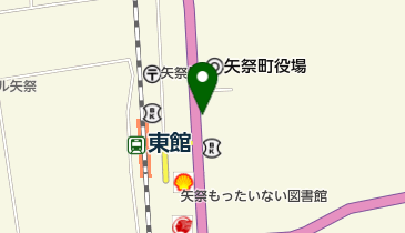 まちの駅やまつりの地図画像