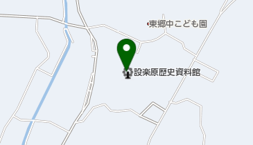 新城市設楽原歴史資料館の地図画像