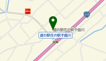 道の駅 花の駅千曲川の地図画像