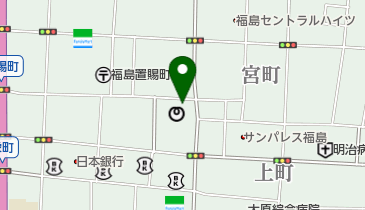 パンケーキカフェCANDY-DO大町店の地図画像