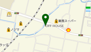 ハードオフ/オフハウス甲府里吉店の地図画像