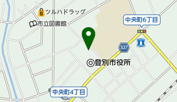 登別市役所2の地図画像