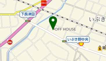 オフハウス横浜長津田店の地図画像