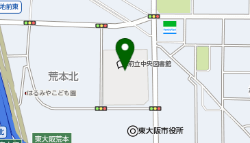 大阪府立中央図書館 3F-03の地図画像