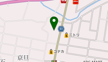 焼肉専科 牛力の地図画像