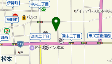 松本手打ち蕎麦 丸周の地図画像