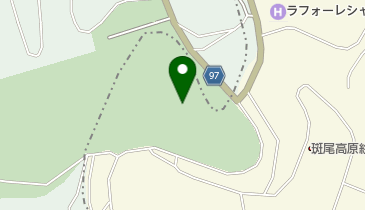 斑尾高原ホテルの地図画像