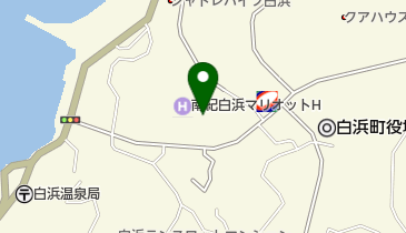 ラフォーレ南紀白浜 1Fフロントの地図画像