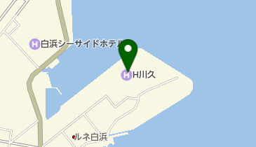 ホテル川久 1Fラウンジの地図画像