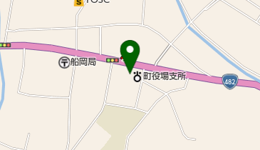 八頭町役場 船岡庁舎の地図画像