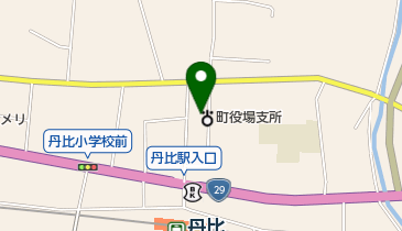 八頭町 八東庁舎の地図画像