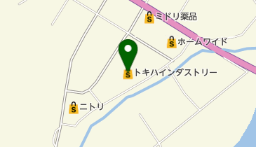 トキハインダストリー佐伯店ナムコランドの地図画像