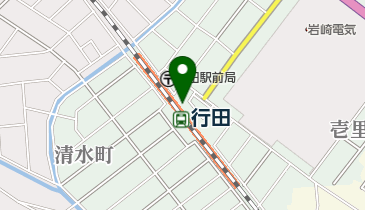 行田市観光案内所の地図画像