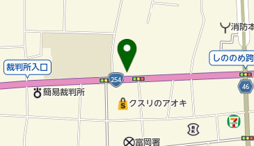 よろずや文具の地図画像