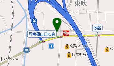 牛屋たなかの地図画像