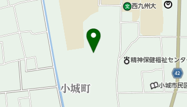 小城公園の地図画像