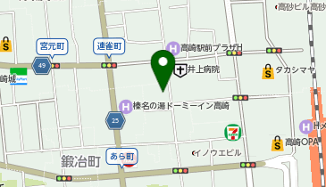 東屋本店の地図画像
