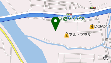 namcoアルプラザ宇治東の地図画像