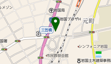 フジグラン岩国店アミューズメントパークの地図画像