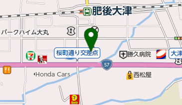 大津ショッピングプラザアーク店ナムコランドの地図画像