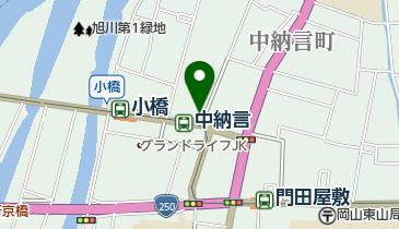 廣榮堂中納言本店の地図画像