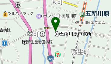 五所川原市役所本庁舎 (AP1(5GHz))の地図画像