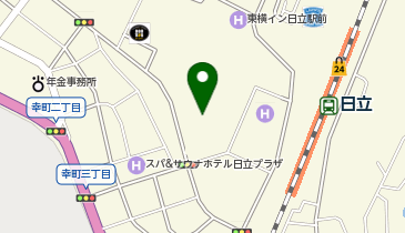 日立シビックセンターの地図画像