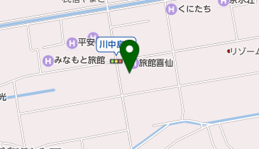 石和温泉旅館喜仙の地図画像