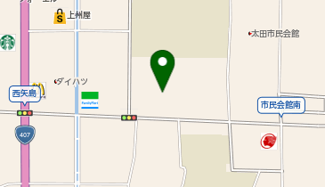 おおた・北茨城交流物産館 バスターミナル駅の地図画像